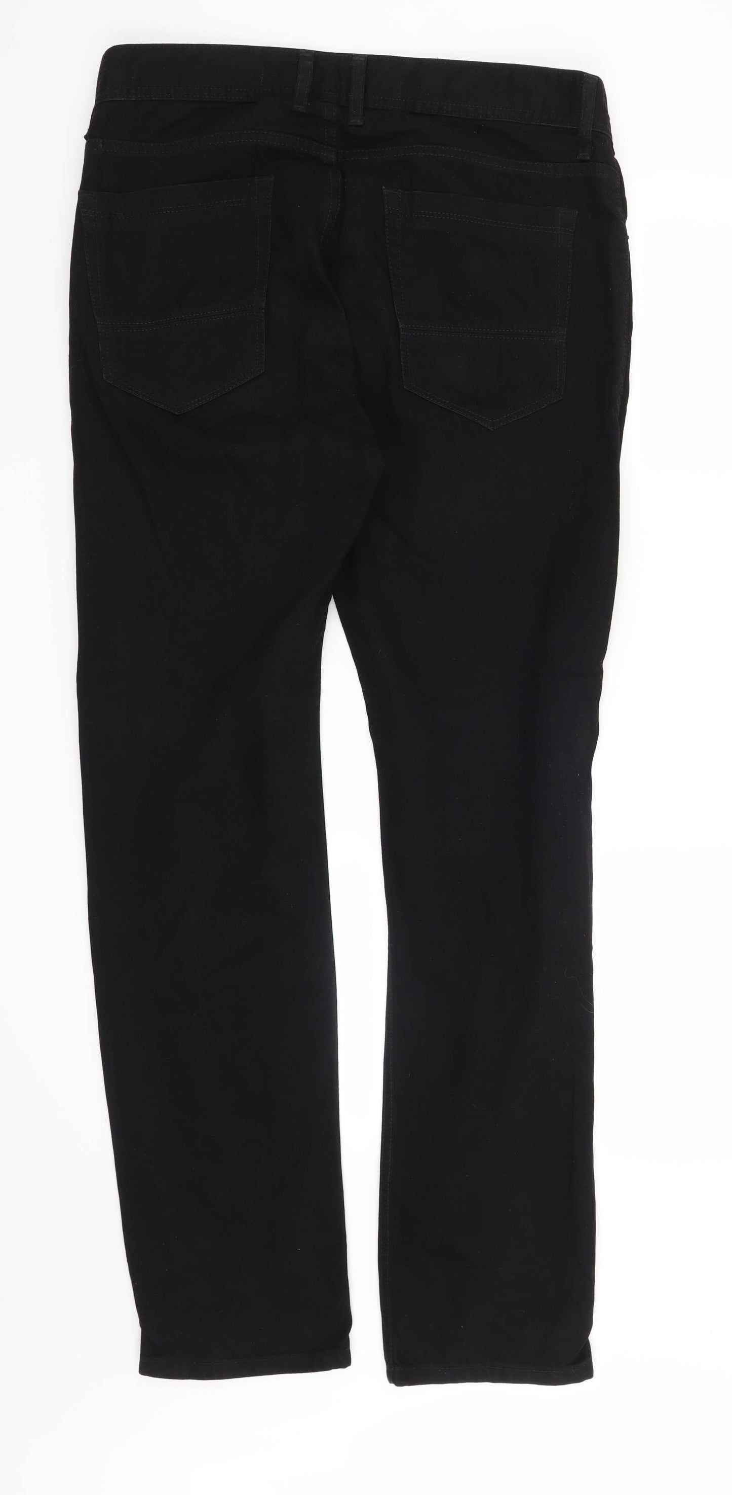 Burton Mens Black   Straight Jeans Size 34 in L32 in