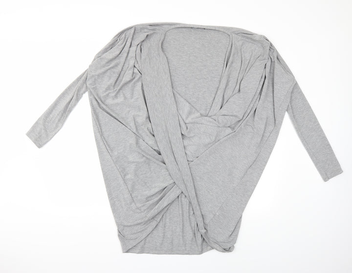 Boohoo Womens Grey Pullover Jumper Size S