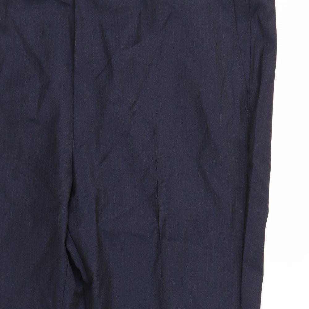 Savile Row Mens Blue   Trousers  Size 38 in L33 in