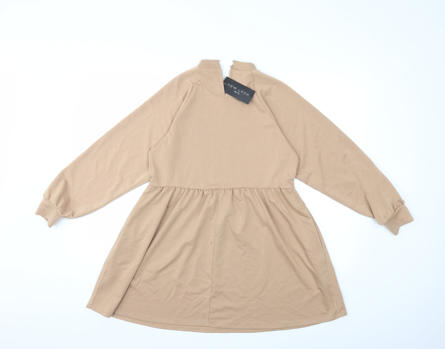 New Look Womens Beige   Jumper Dress  Size 8