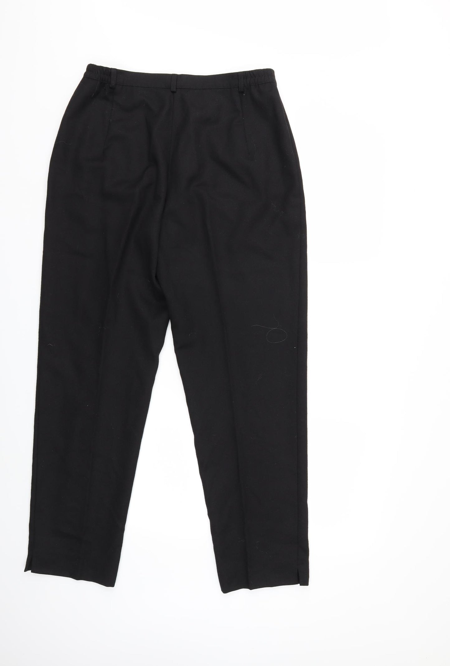 Marks and Spencer Womens Black   Trousers  Size 14 L29 in