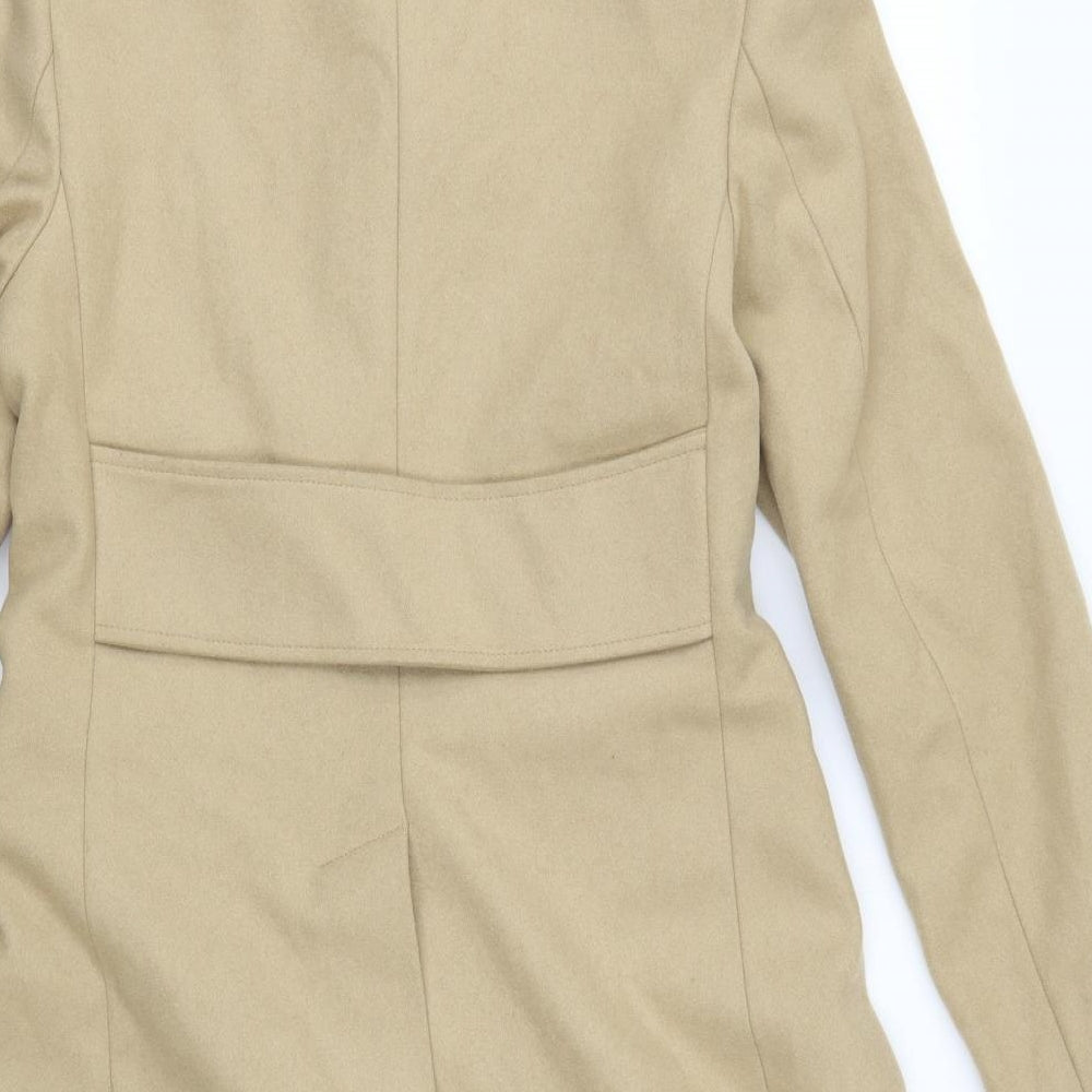 Banana Republic Womens Beige   Pea Coat Coat Size S