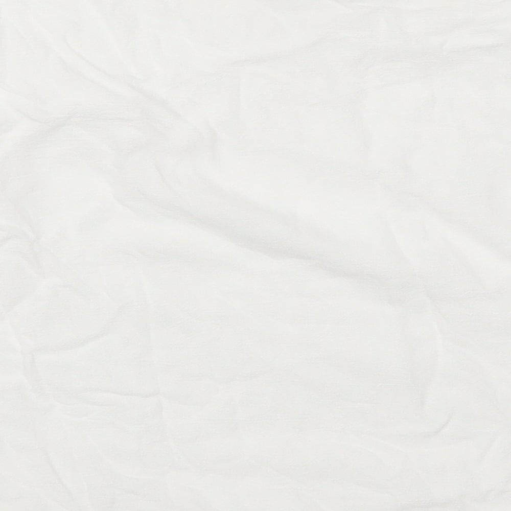 Zara Womens White   Basic T-Shirt Size 10