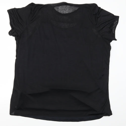 ellesse Womens Black   Basic T-Shirt Size 22