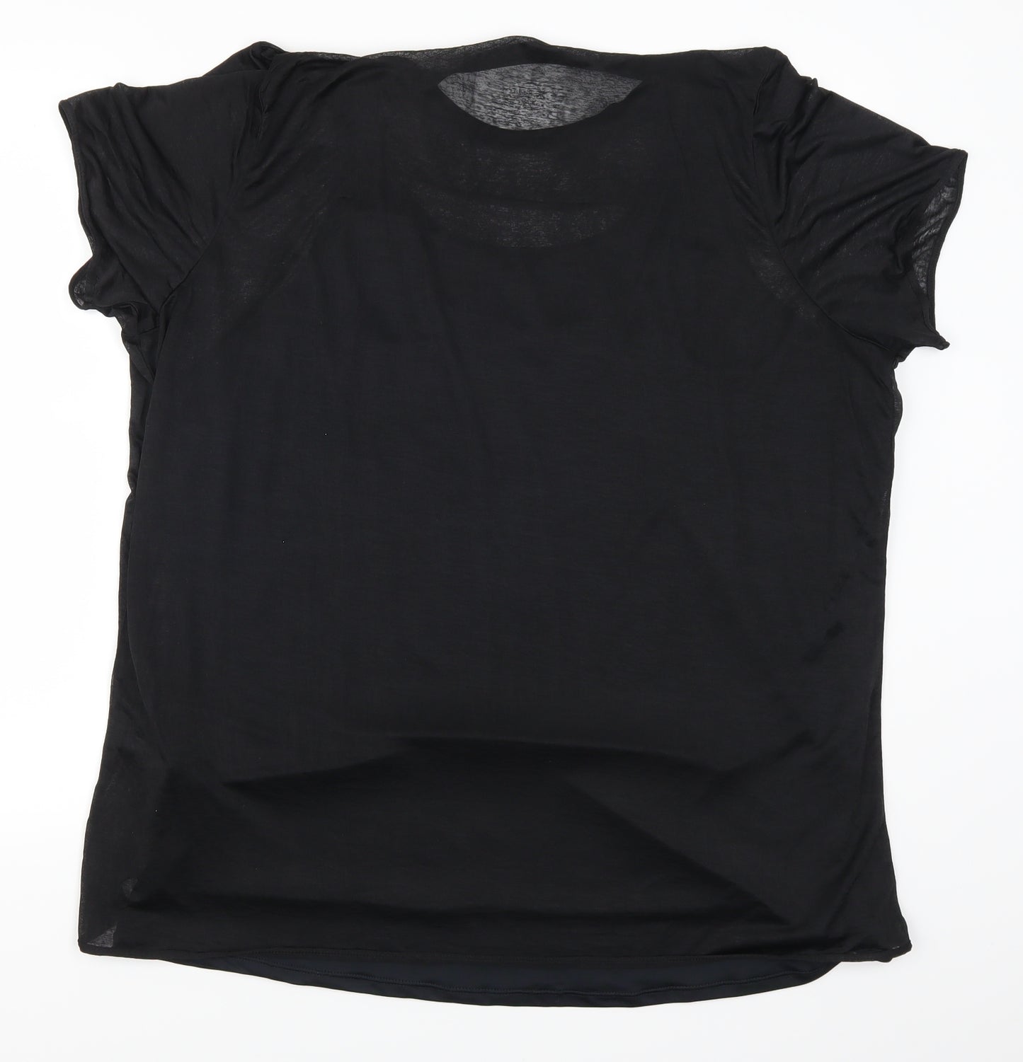 ellesse Womens Black   Basic T-Shirt Size 22