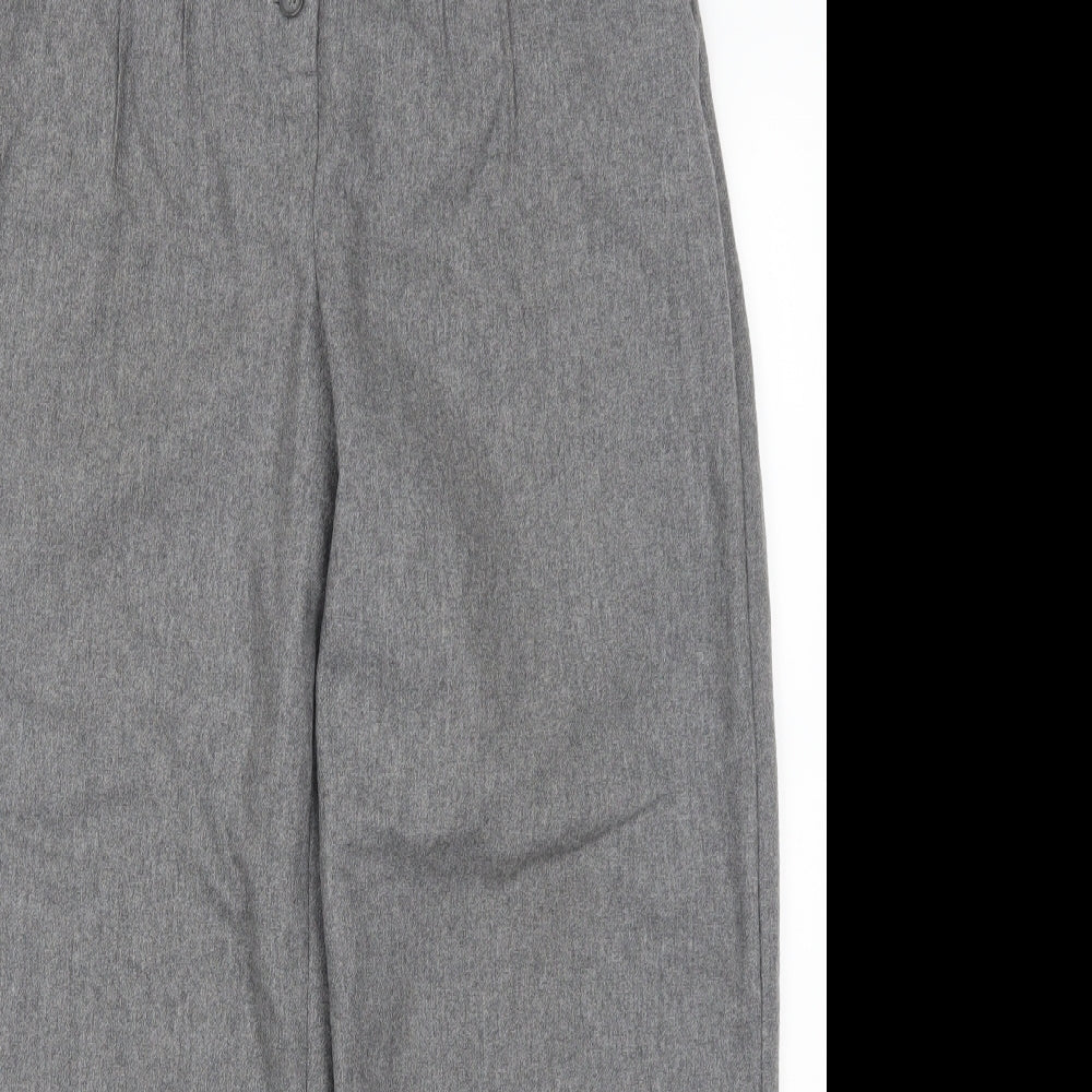 Topshop Womens Grey   Trousers  Size 12 L29 in