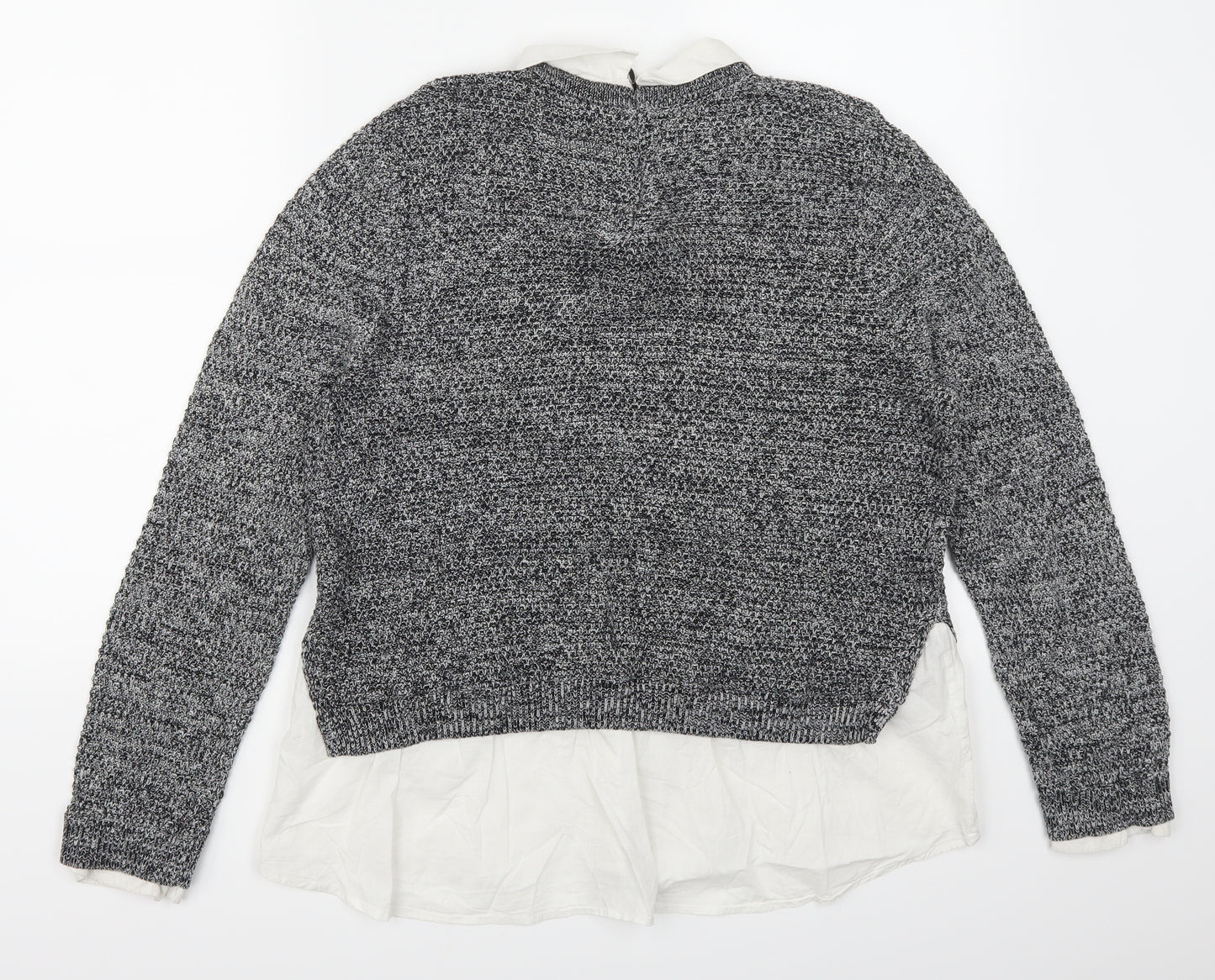 Topshop Womens Grey   Pullover Jumper Size 16