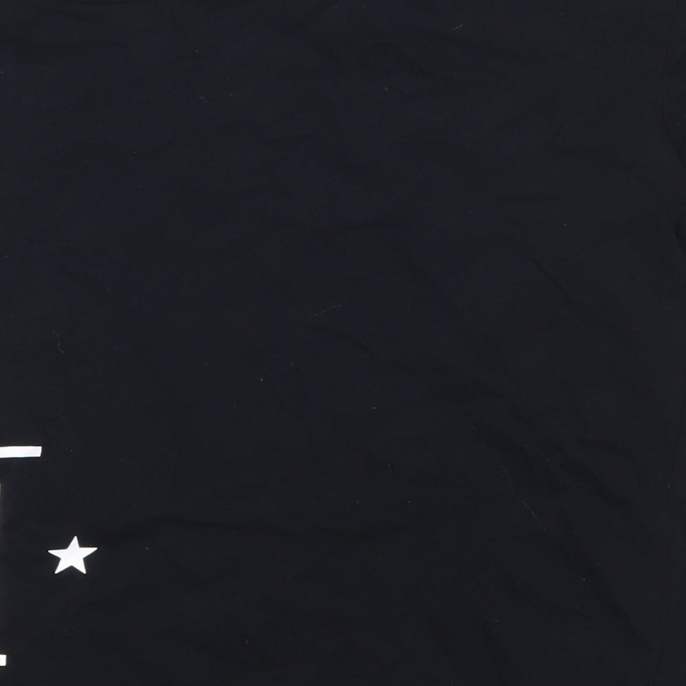 Primark Boys Black   Basic T-Shirt Size 7-8 Years  - Detroit USA