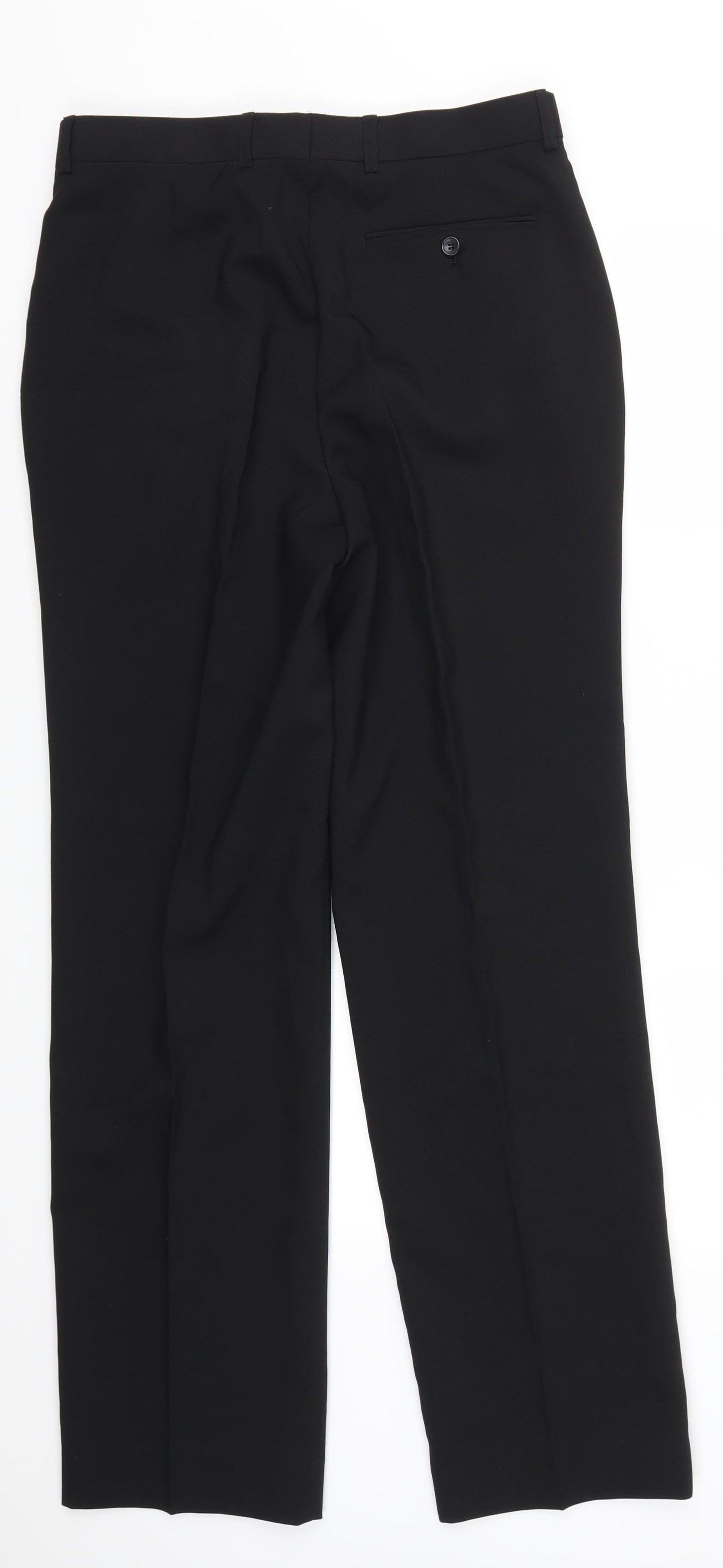 Urban Spirit Mens Black   Trousers  Size 32 L32 in