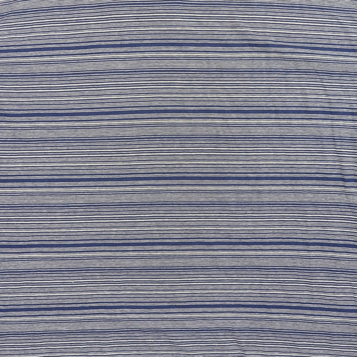 Fat Face Mens Blue Striped   T-Shirt Size 2XL