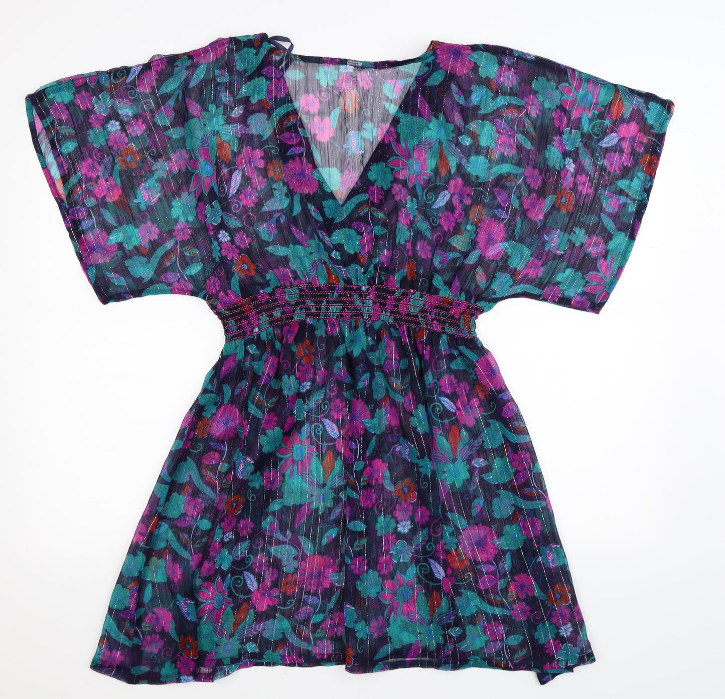 Ocean Club Womens Multicoloured Floral  Fit & Flare  Size 12