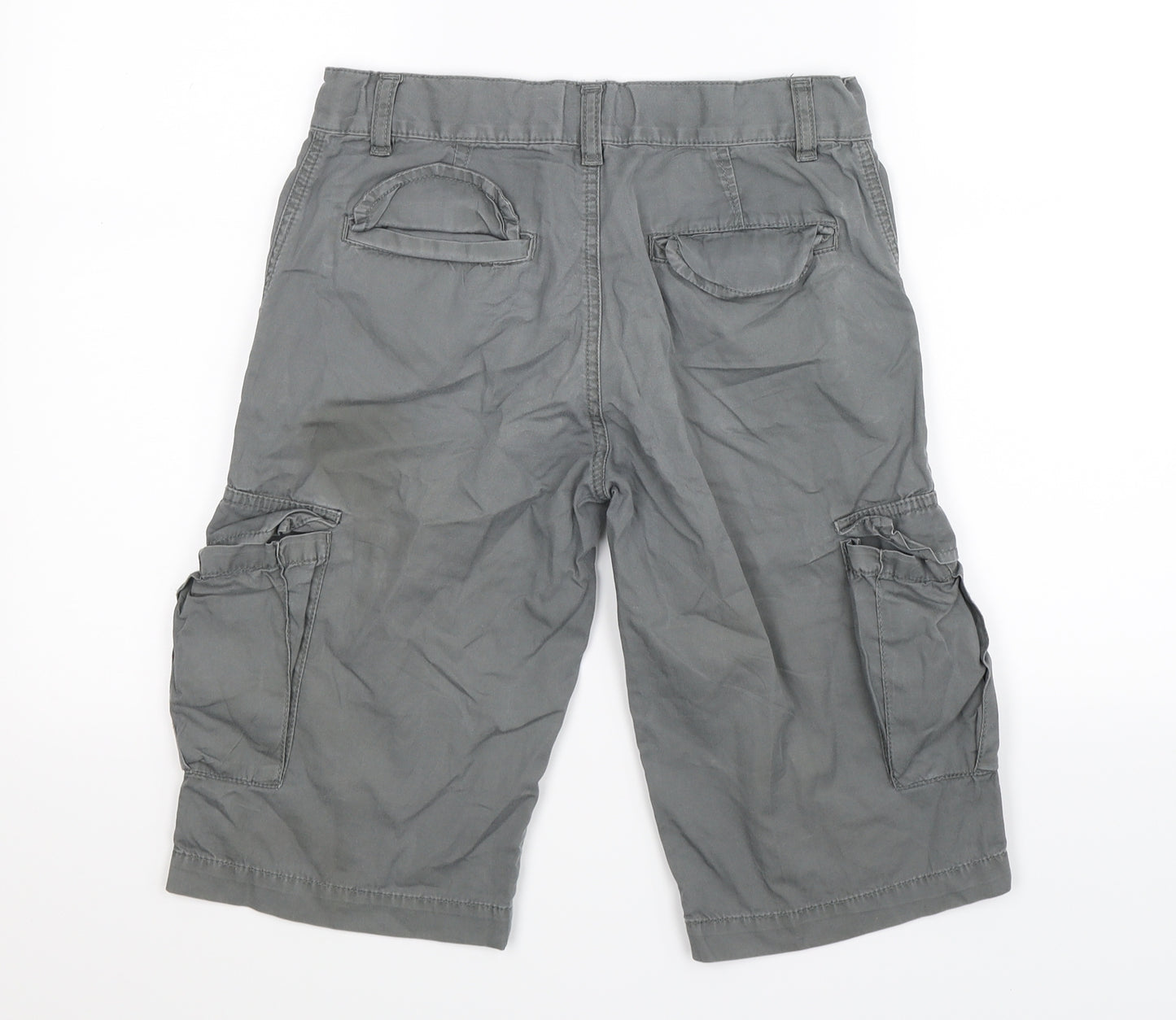 Blue Zoo Boys Grey   Cargo Shorts Size 12 Years