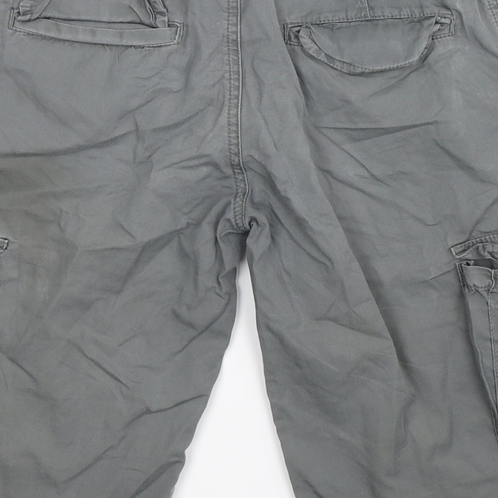 Blue Zoo Boys Grey   Cargo Shorts Size 12 Years