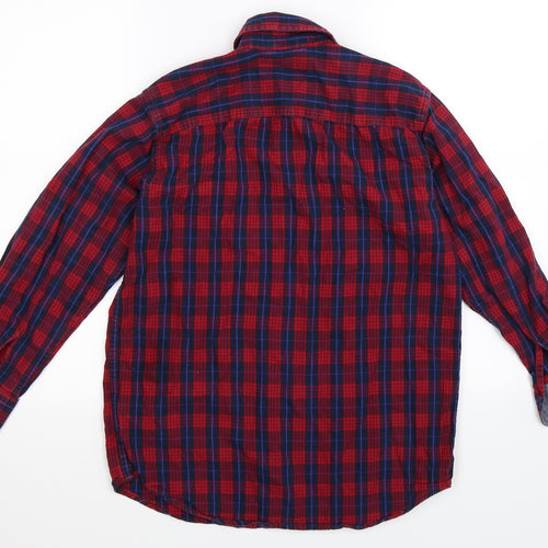 Gap Boys Multicoloured Check  Basic Button-Up Size 12-13 Years