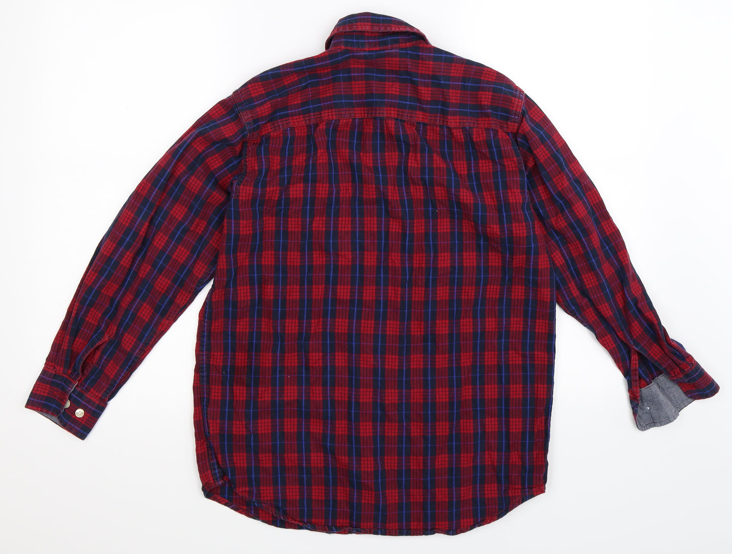 Gap Boys Multicoloured Check  Basic Button-Up Size 12-13 Years