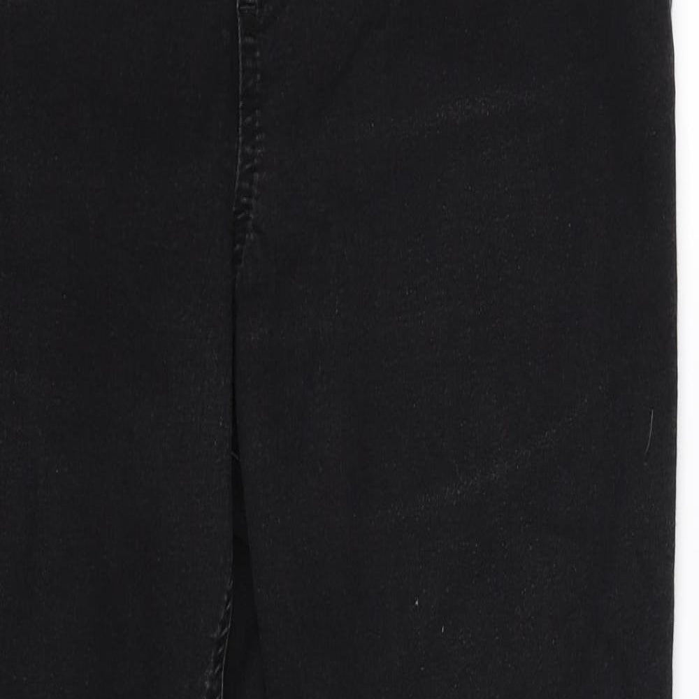 Marks and Spencer Womens Black  Denim Jegging Jeans Size 16 L29 in