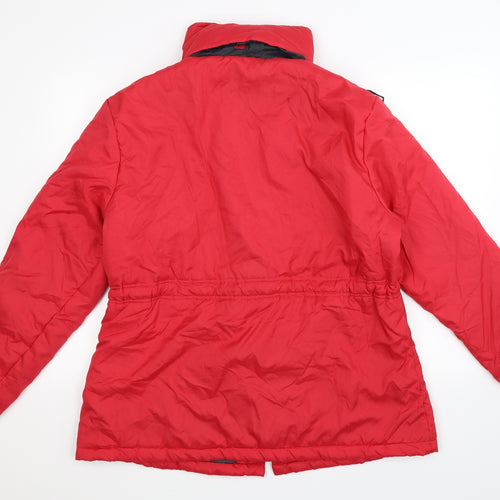 Anne De Lancay Womens Red   Jacket  Size L