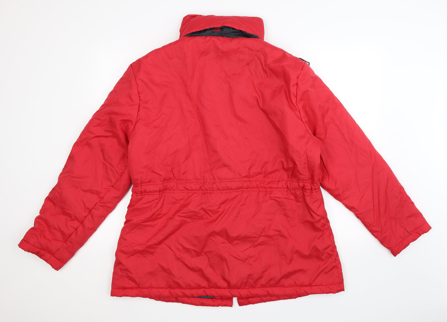 Anne De Lancay Womens Red   Jacket  Size L