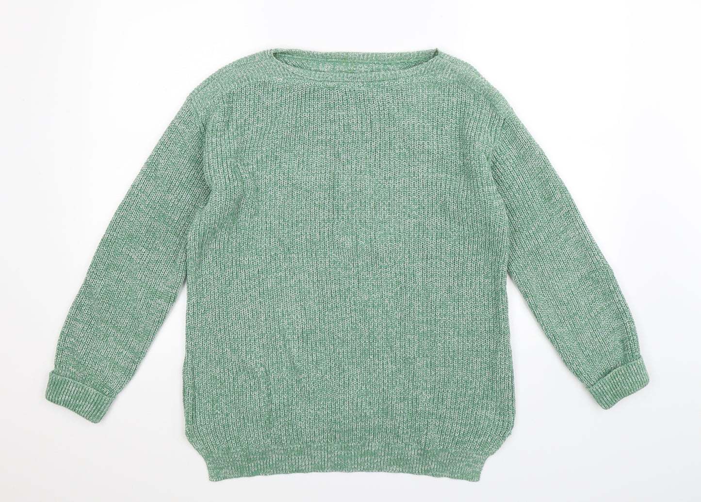 Marks and Spencer Womens Green  Knit Pullover Jumper Size M