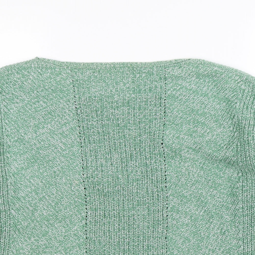 Marks and Spencer Womens Green  Knit Pullover Jumper Size M