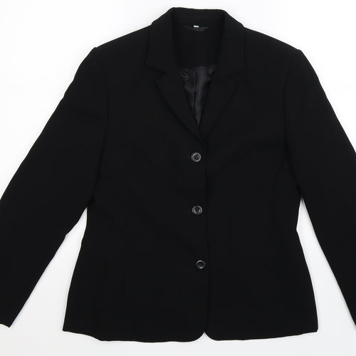 Anne Brooks Womens Black   Jacket Suit Jacket Size 12