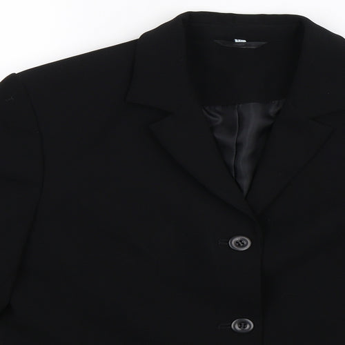 Anne Brooks Womens Black   Jacket Suit Jacket Size 12