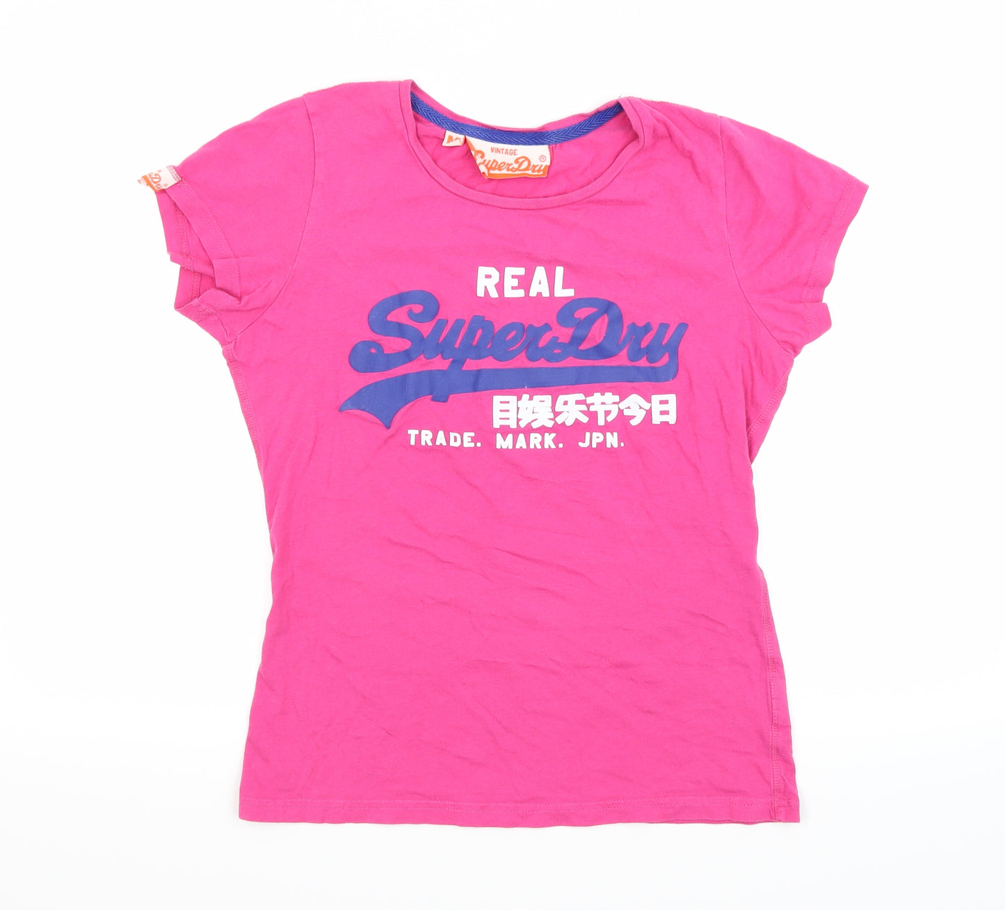 Superdry Womens Pink   Basic T-Shirt Size M