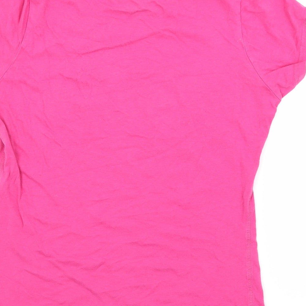 Superdry Womens Pink   Basic T-Shirt Size M