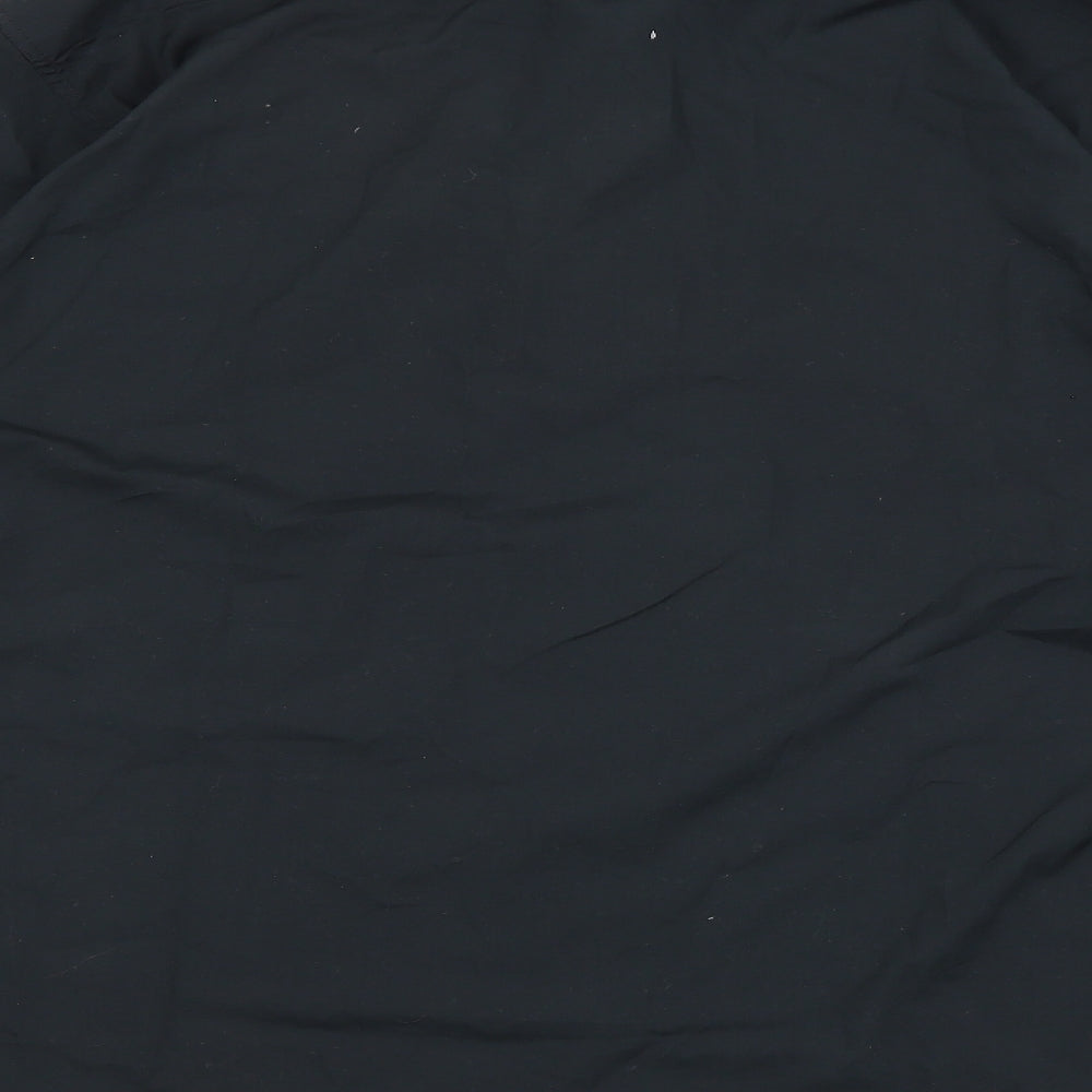 Marks and Spencer Mens Black    Button-Up Size M