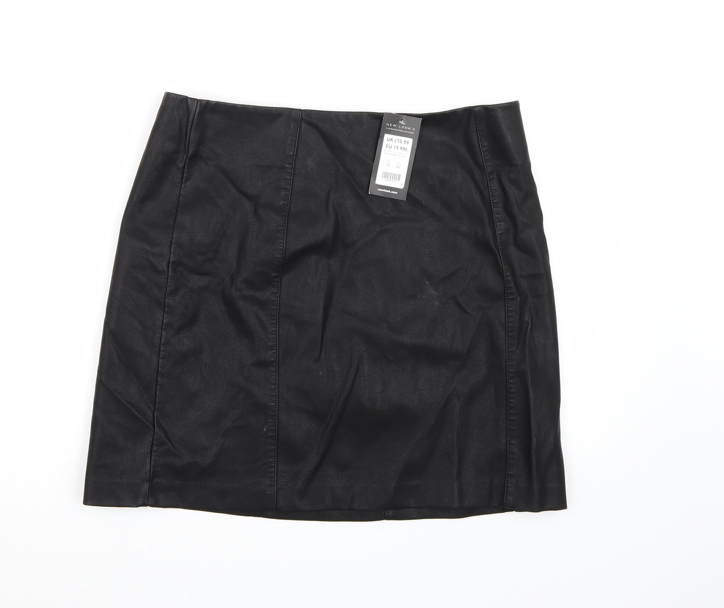 New Look Womens Black   A-Line Skirt Size 14