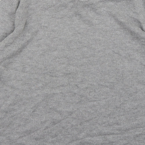 Wallis Womens Grey  Knit Pullover Jumper Size 12