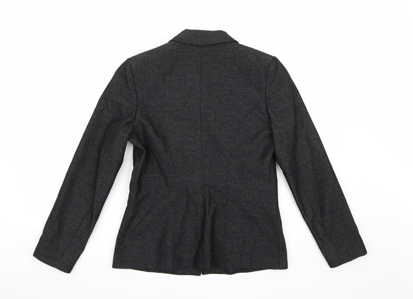 OPUS Womens Black  Rayon Jacket Blazer Size 10