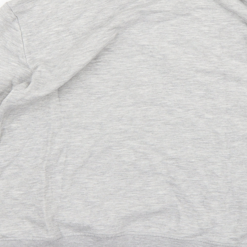 H&M Boys Grey  Jersey Pullover Sweatshirt Size 11 Years