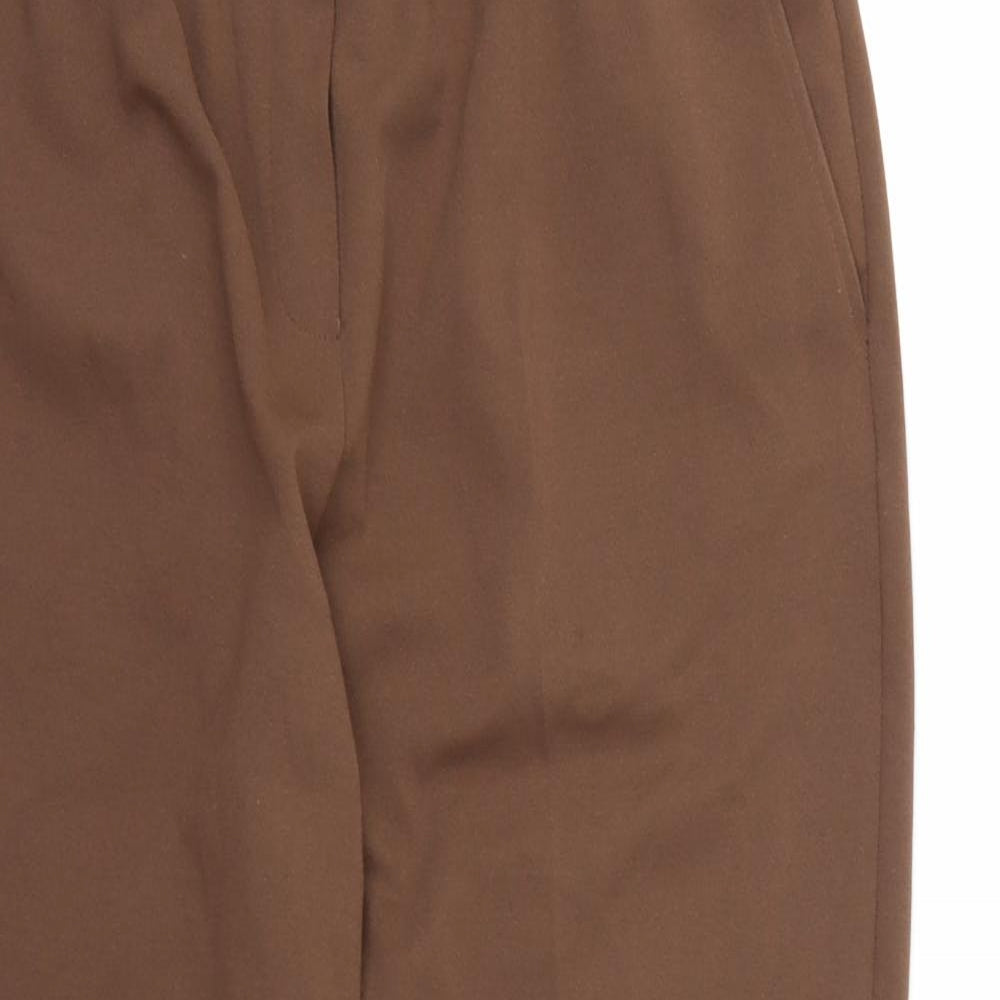 Primark Womens Brown   Trousers  Size 12 L26 in