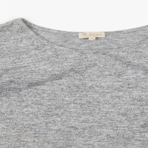 Bellambia Womens Grey  Knit Pullover Jumper Size M  - Flared Sleeves