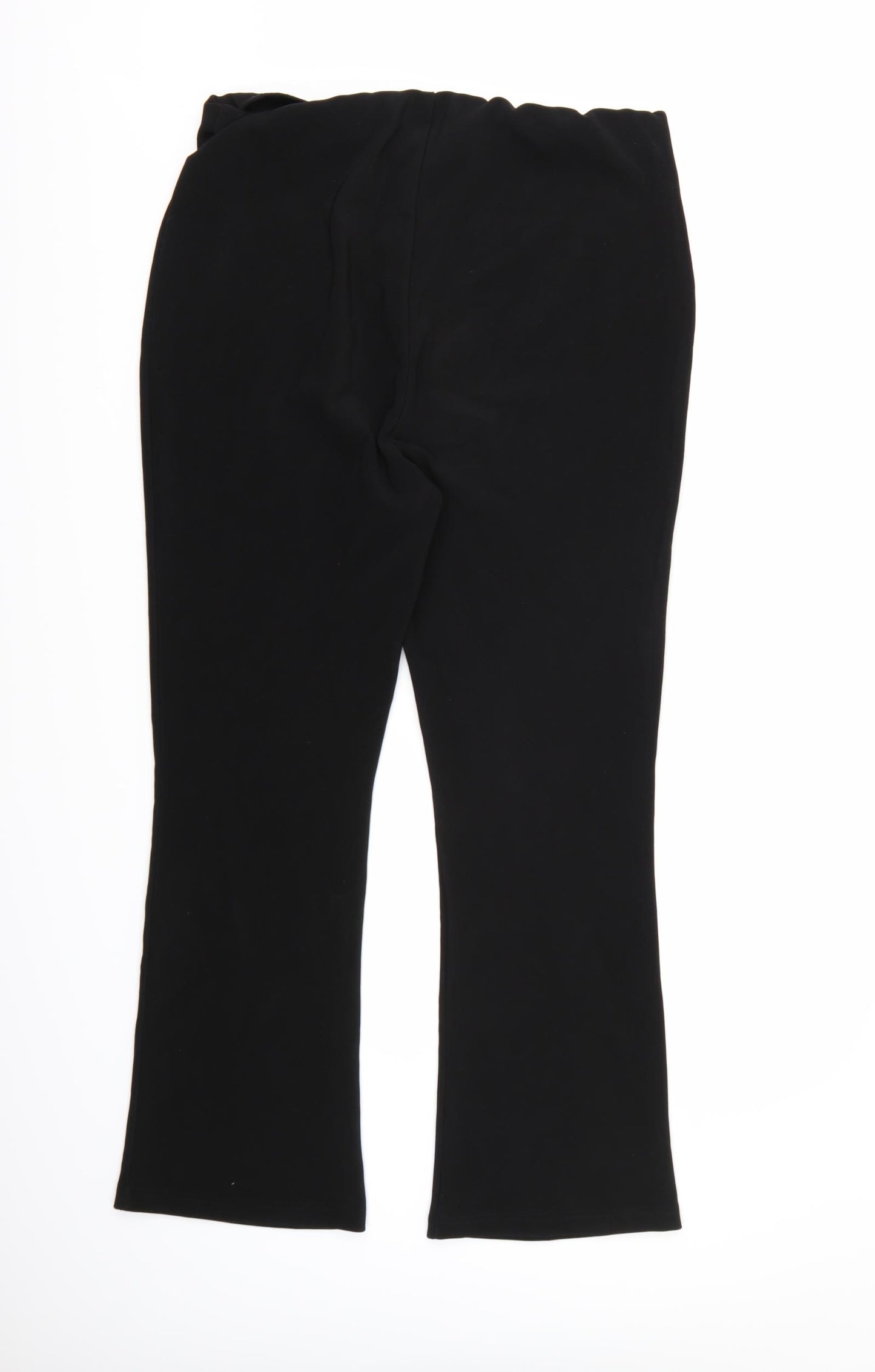 Preworn Womens Black   Trousers  Size 18 L28 in