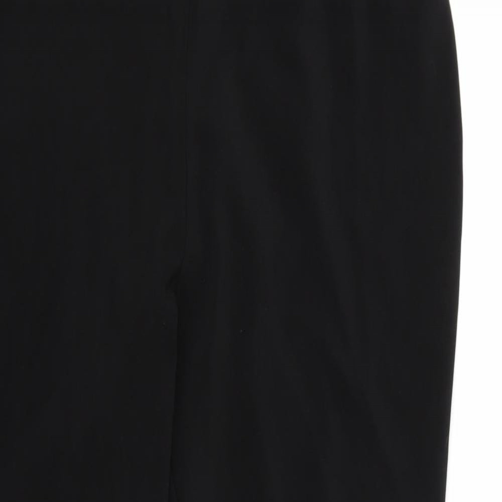 Preworn Womens Black   Trousers  Size 18 L28 in