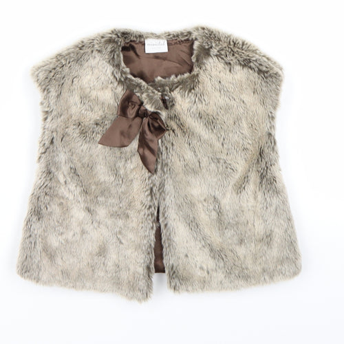 Mini Club Girls Brown   Cardigan Jumper Size 2-3 Years