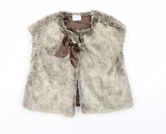 Mini Club Girls Brown   Cardigan Jumper Size 2-3 Years