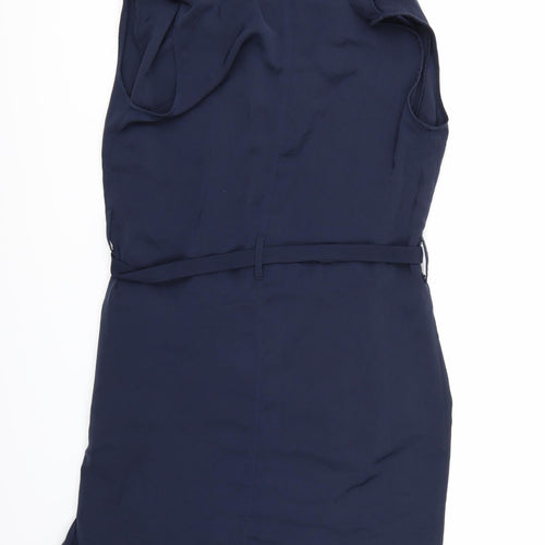 Papaya Womens Blue   Jacket Coatigan Size S