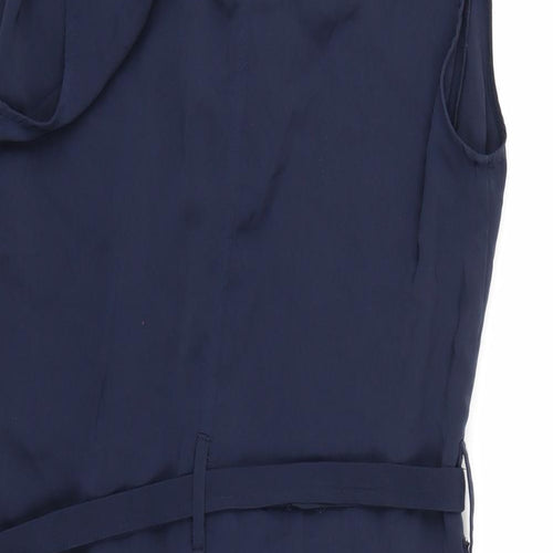 Papaya Womens Blue   Jacket Coatigan Size S