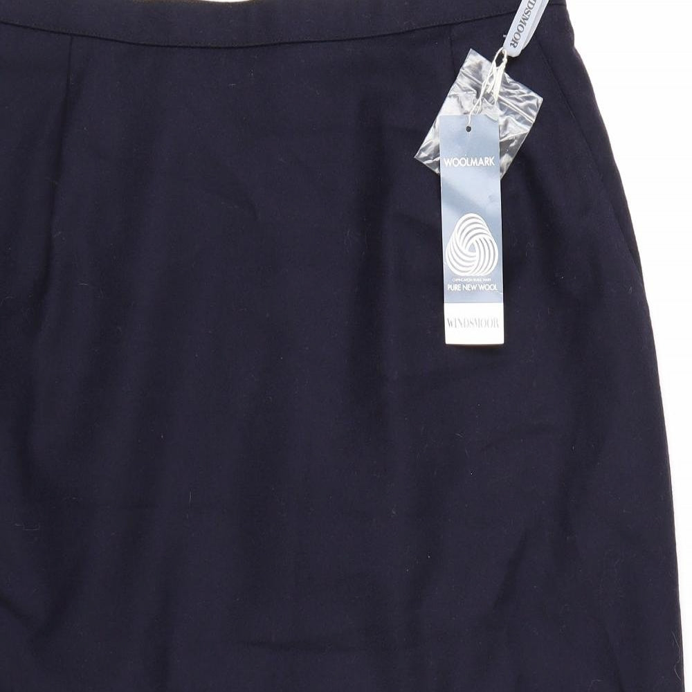 Windsmoor Womens Blue   A-Line Skirt Size 18