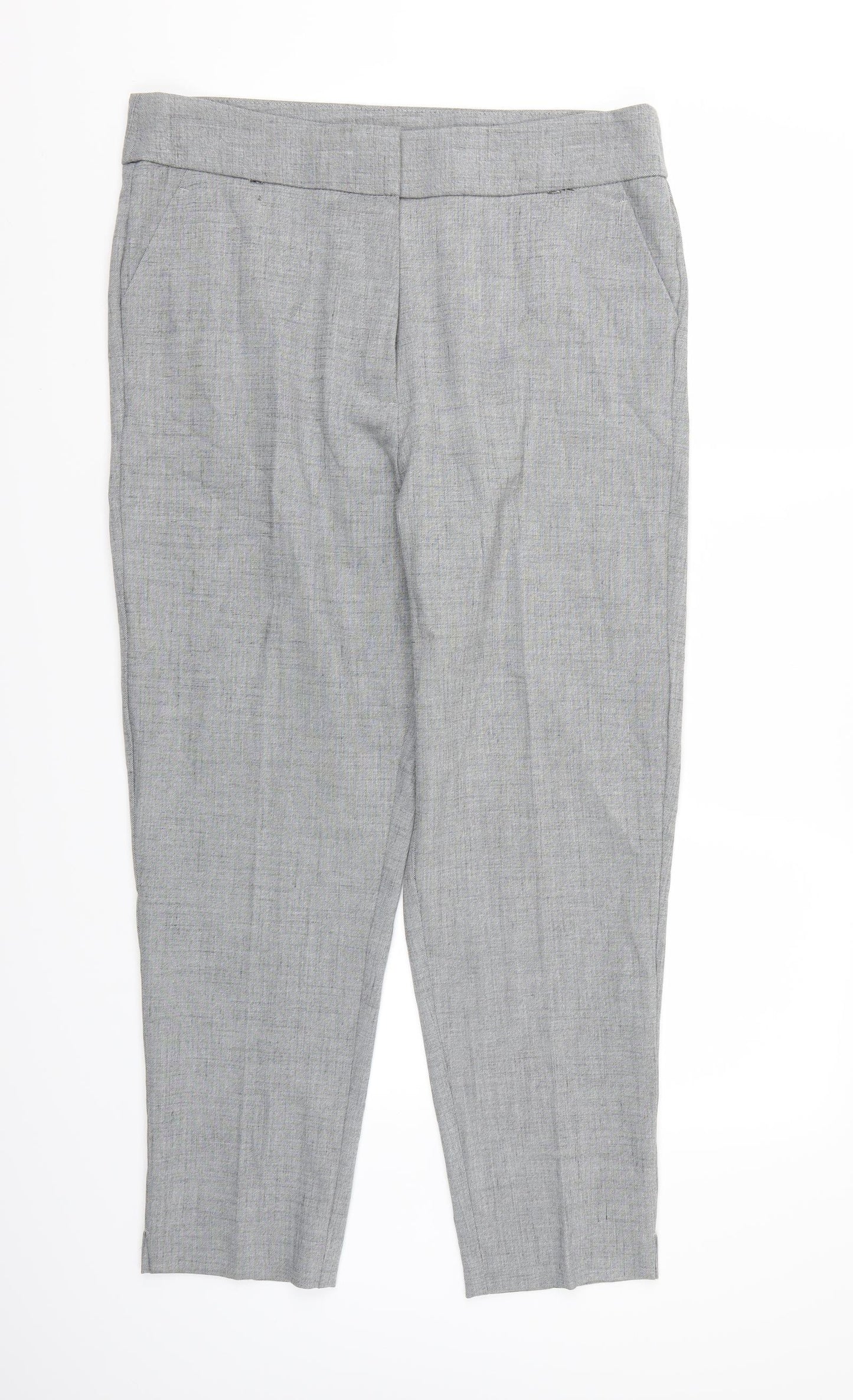 F&F Womens Grey   Trousers  Size 16 L27 in