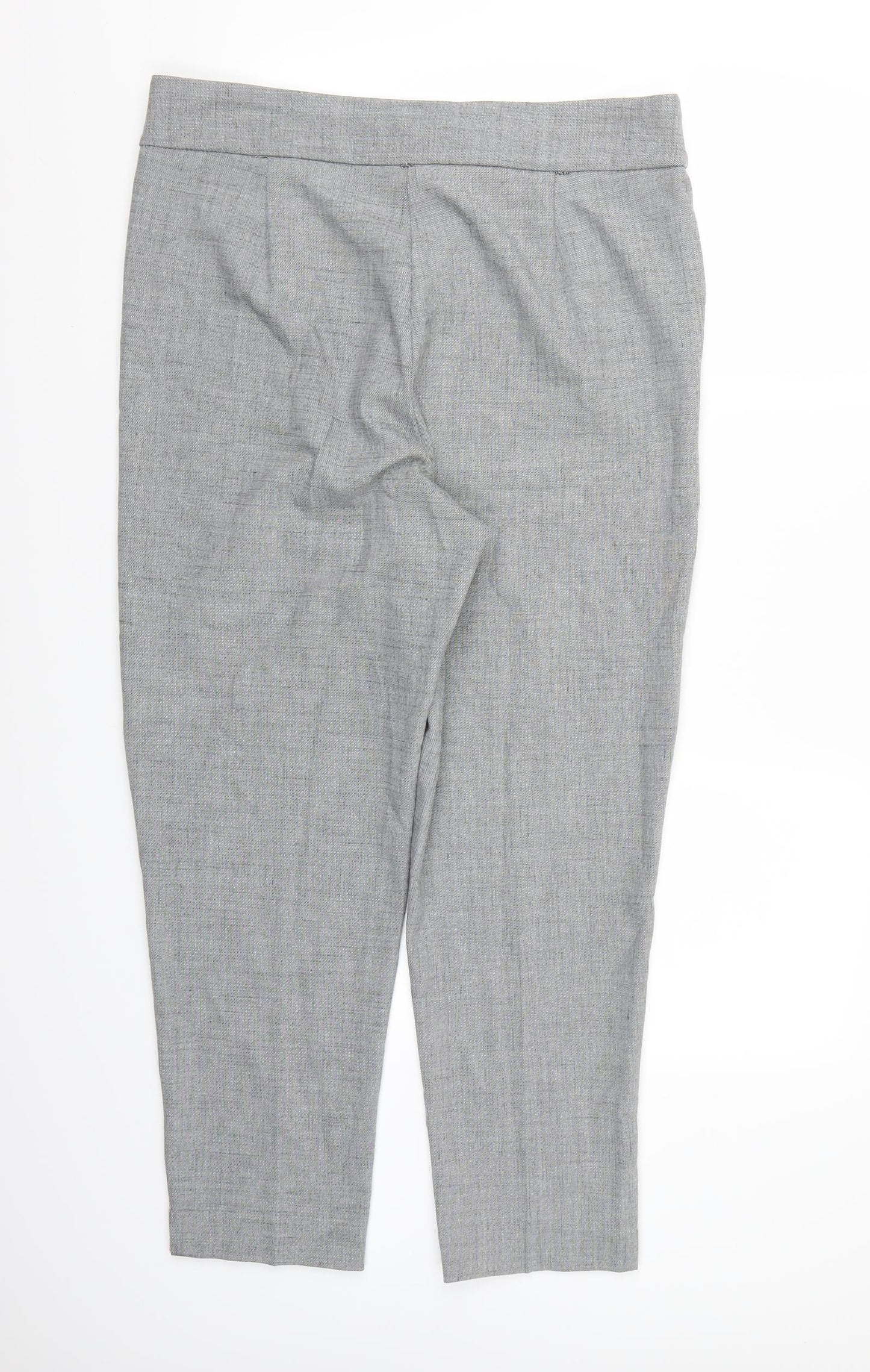 F&F Womens Grey   Trousers  Size 16 L27 in