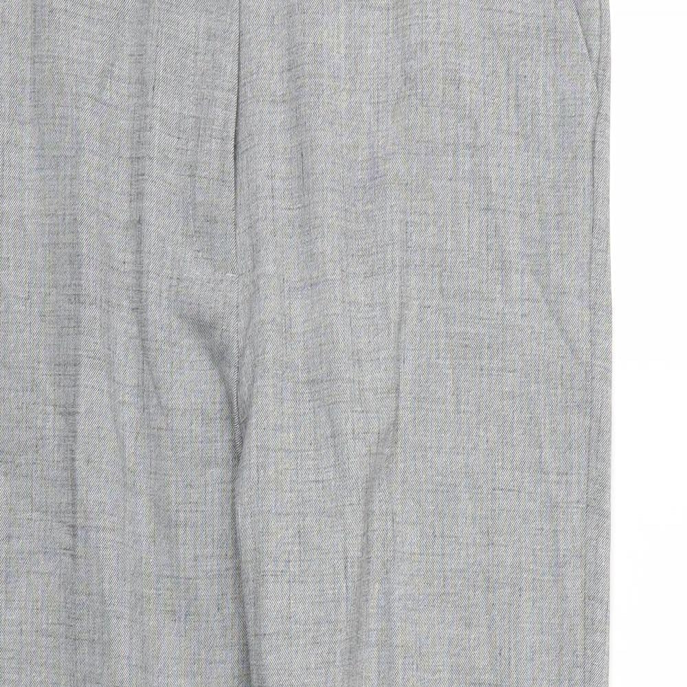F&F Womens Grey   Trousers  Size 16 L27 in