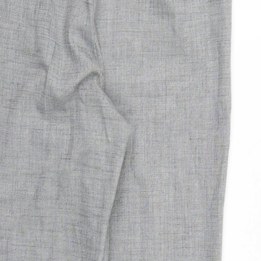F&F Womens Grey   Trousers  Size 16 L27 in