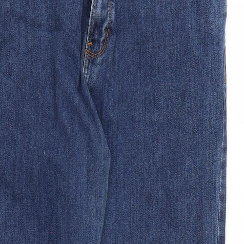 Marks and Spencer Mens Blue  Denim Straight Jeans  L31 in