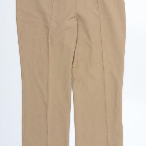 Classic Womens Brown   Trousers  Size 14 L28 in