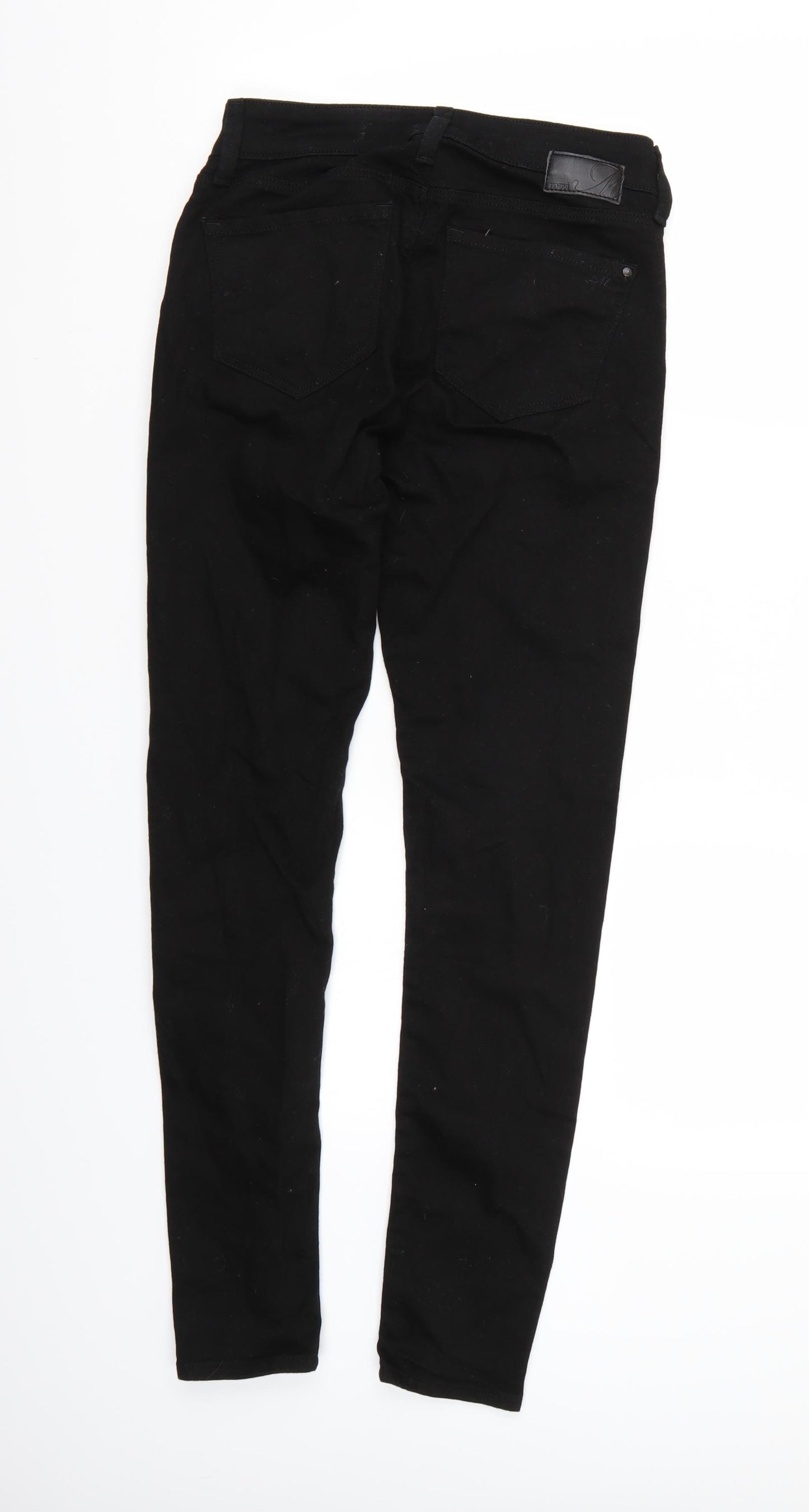 Mavi Jeans Womens Black  Denim Skinny Jeans  L29 in
