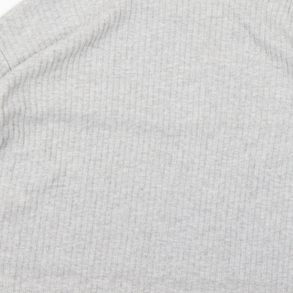Primark Womens Grey  Knit Pullover Jumper Size 4